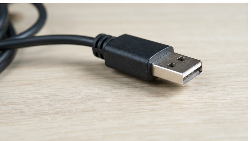 깨끗한 USB 커넥터
